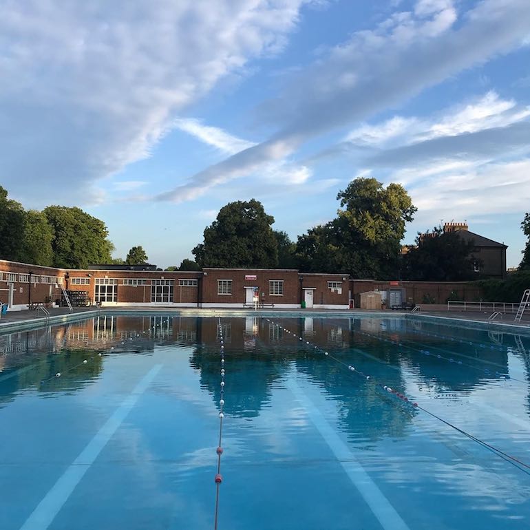 brockwell lido today